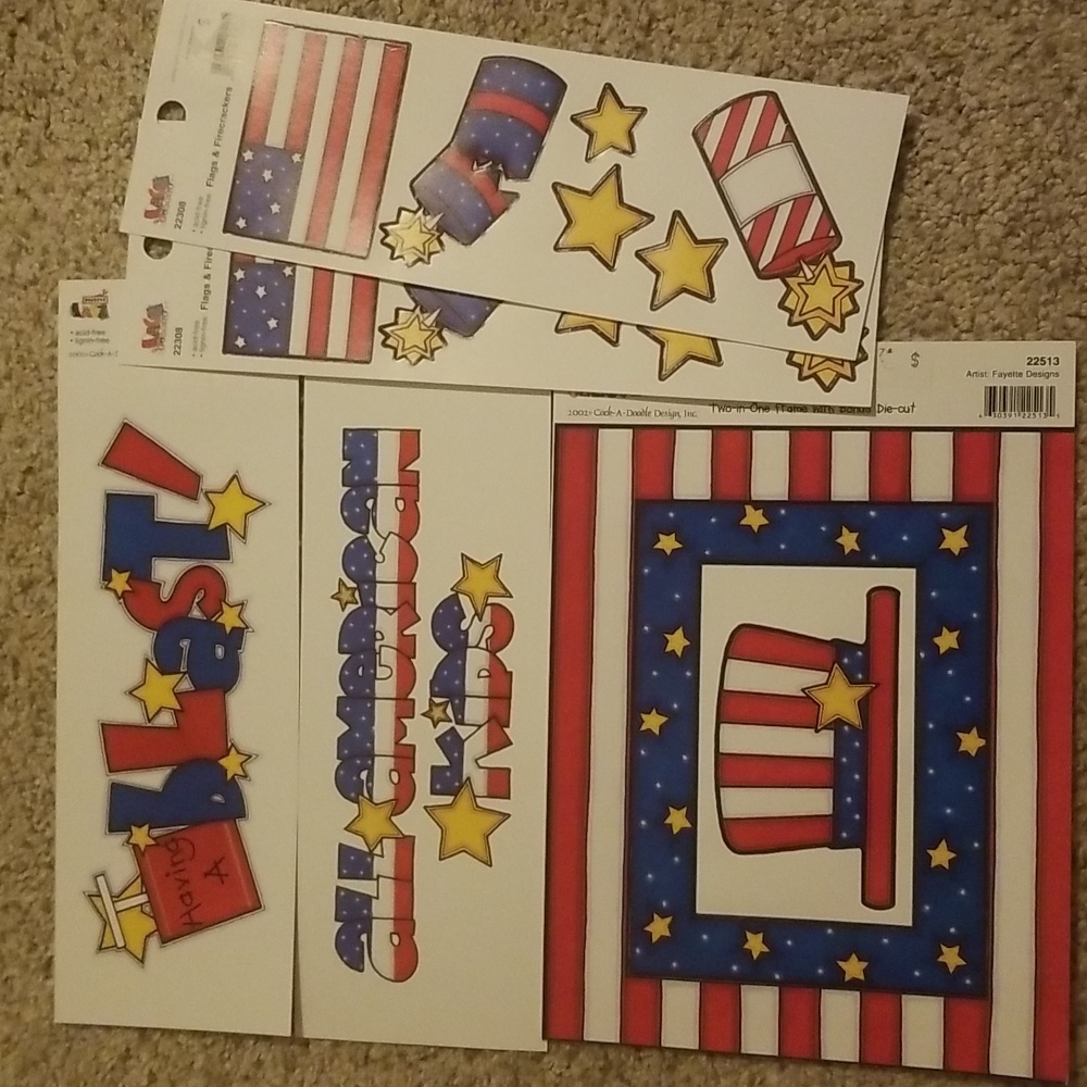 Express Page kit. 4th of July.